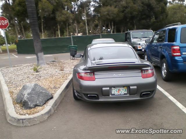 Porsche 911 Turbo spotted in San Diego, California