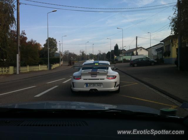 Porsche 911 GT3 spotted in Strasbourg, France