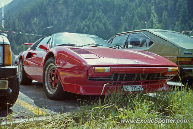 Ferrari 308 spotted in Täsch, Switzerland