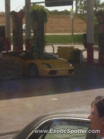 Lamborghini Murcielago spotted in Omaha, Nebraska