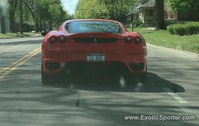 Ferrari F430 spotted in Lincoln, Nebraska