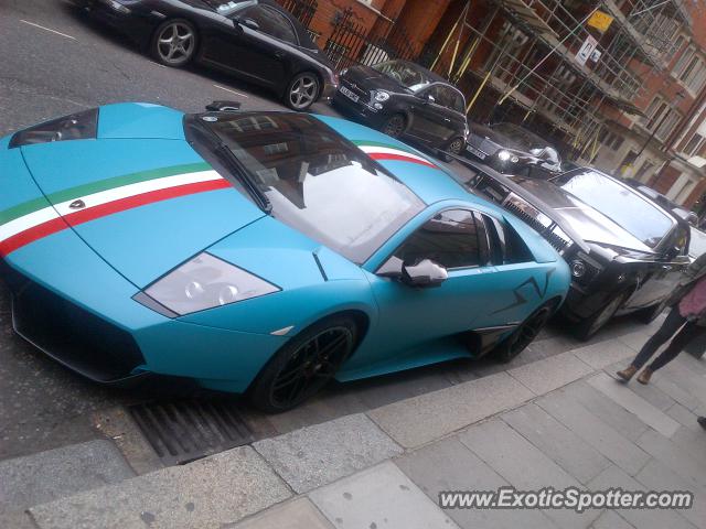 Lamborghini Murcielago spotted in London, United Kingdom