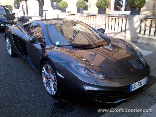 Mclaren MP4-12C spotted in London, United Kingdom