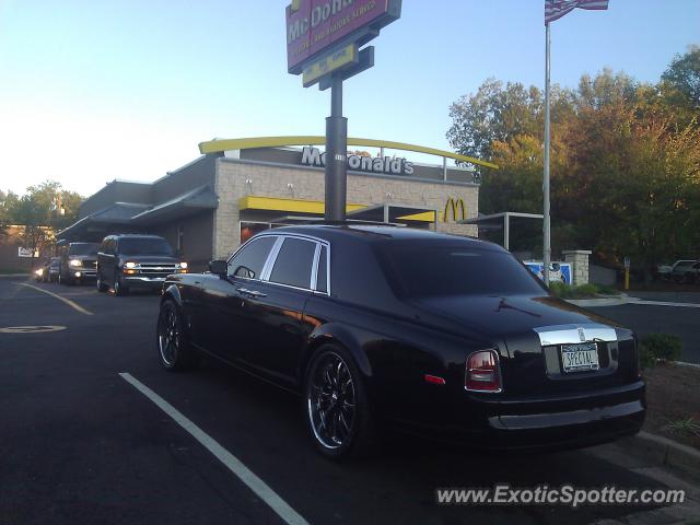 Rolls Royce Phantom spotted in Atlanta, Georgia