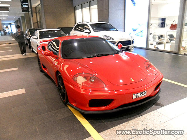 Ferrari 360 Modena spotted in Kuala Lumpur, Malaysia