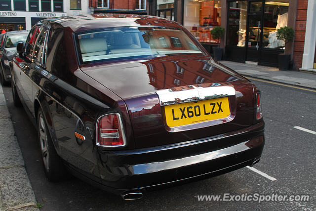 Rolls Royce Phantom spotted in London, United Kingdom