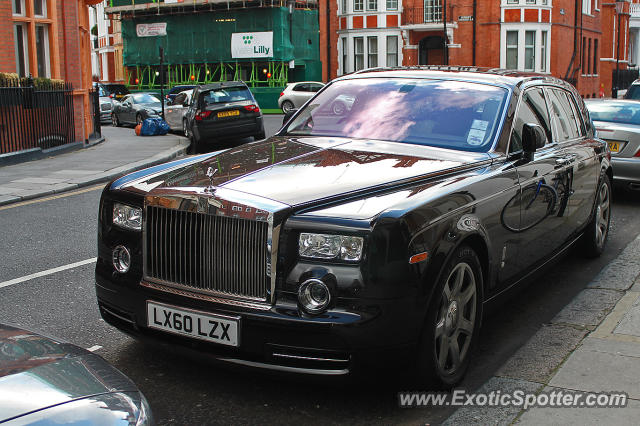 Rolls Royce Phantom spotted in London, United Kingdom