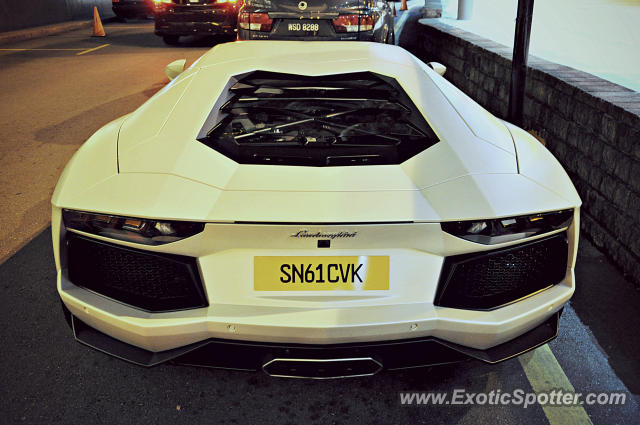 Lamborghini Aventador spotted in Hard Rock KL, Malaysia