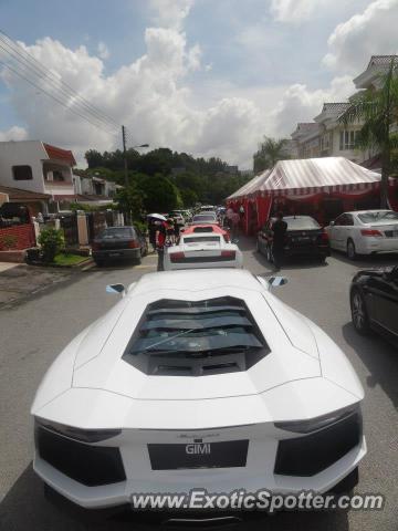 Lamborghini Aventador spotted in Kuala Lumpur, Malaysia