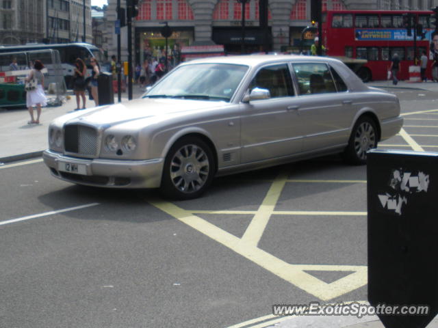 Bentley Arnage spotted in London, United Kingdom