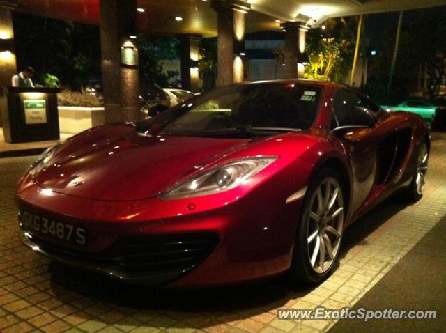 Mclaren MP4-12C spotted in Pataling, Malaysia