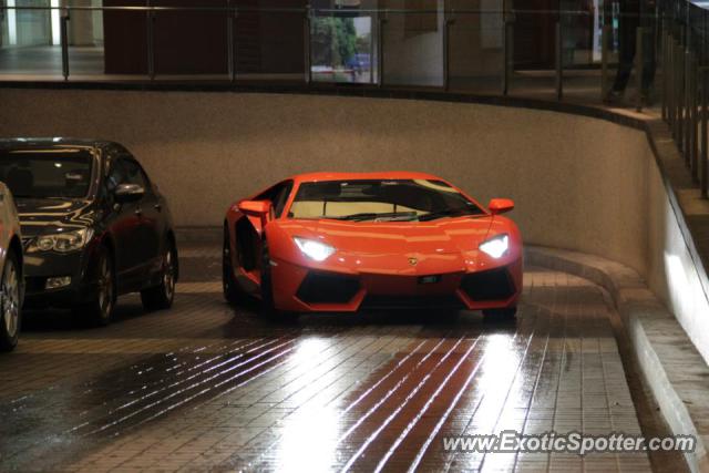 Lamborghini Aventador spotted in Kuala Lumpur, Malaysia