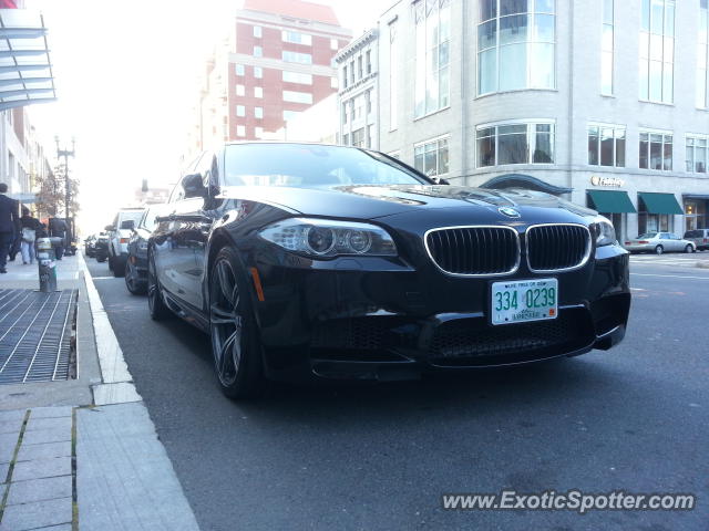 BMW M5 spotted in Boston, Massachusetts