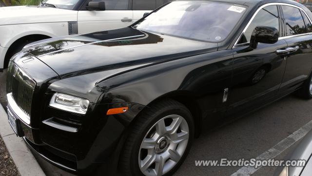 Rolls Royce Ghost spotted in Riverside, California