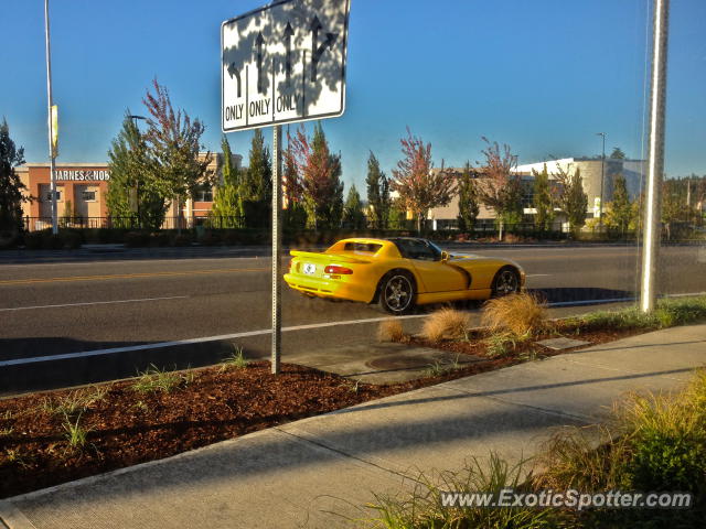 Dodge Viper spotted in Tualatin, Oregon