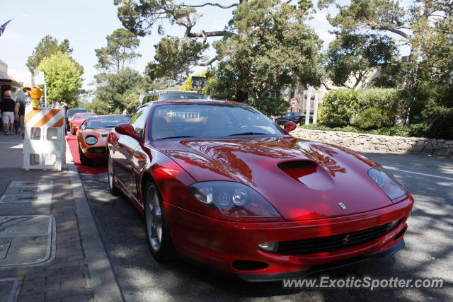 Ferrari 550 spotted in Carmel, California