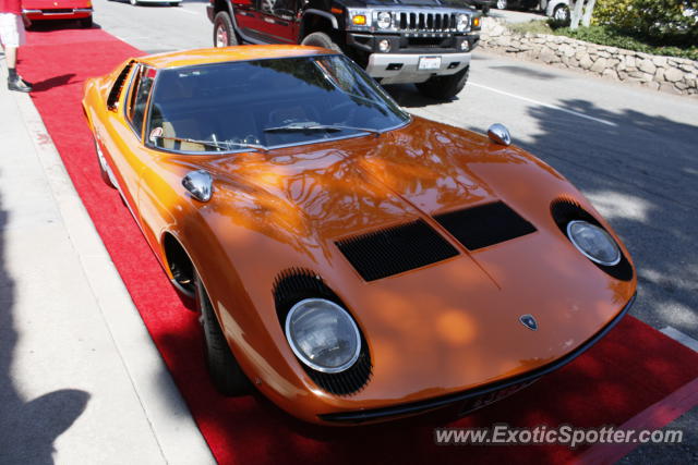 Lamborghini Miura spotted in Carmel, California