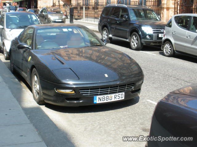 Ferrari 456 spotted in London, United Kingdom