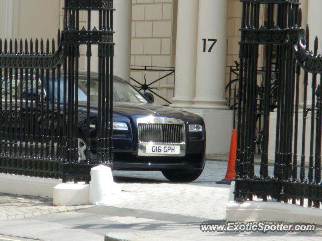 Rolls Royce Ghost spotted in London, United Kingdom