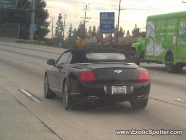 Bentley Continental spotted in Alhambra, California