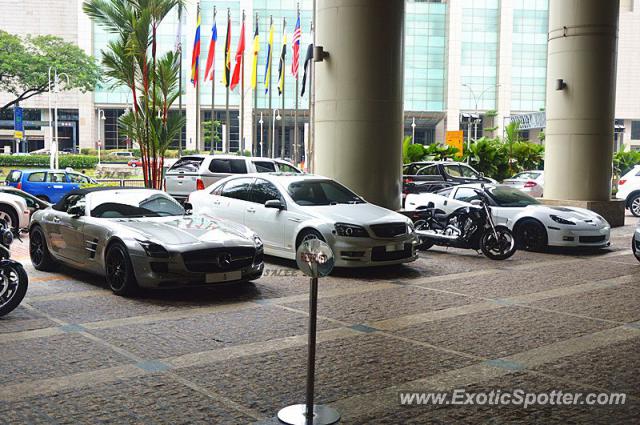 Mercedes SLS AMG spotted in Kuala Lumpur, Malaysia