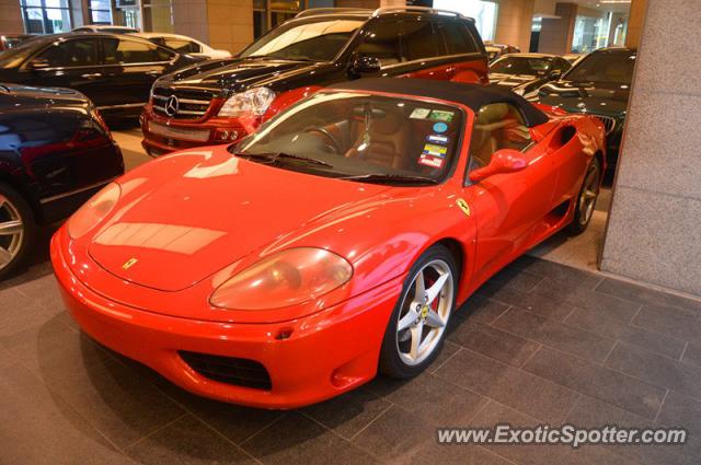 Ferrari 360 Modena spotted in Kuala Lumpur, Malaysia