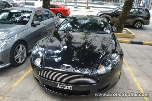 Aston Martin DB9 spotted in Kuala Lumpur, Malaysia