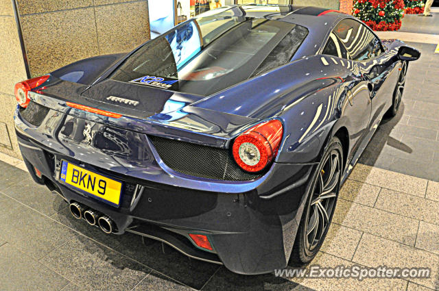 Ferrari 458 Italia spotted in Bukit Bintang KL, Malaysia