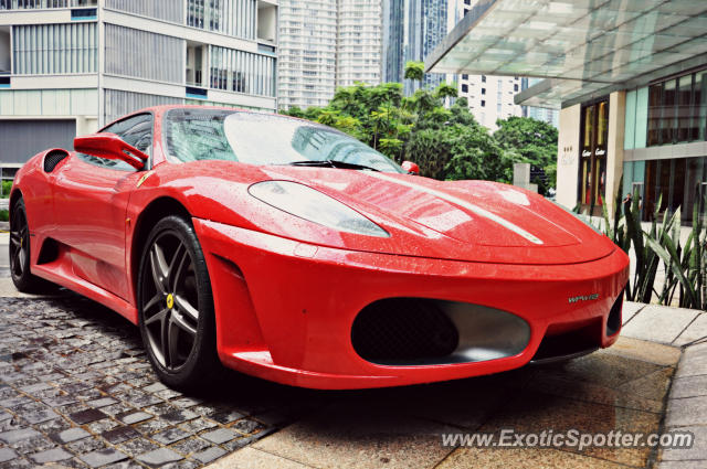 Ferrari F430 spotted in KLCC Twin Tower, Malaysia