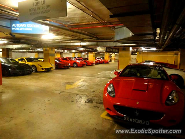 Ferrari California spotted in Kuala Lumpur, Malaysia