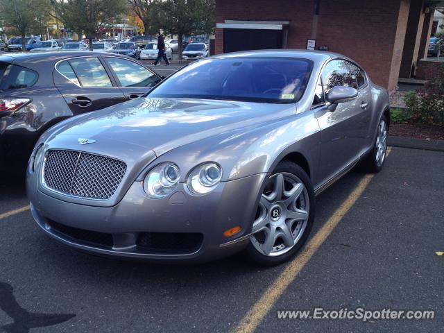 Bentley Continental spotted in West HArtford, Connecticut