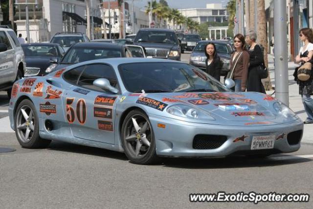 Ferrari 360 Modena spotted in Beverly Hills, California