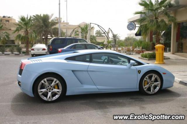 Lamborghini Gallardo spotted in Kuwait, Kuwait