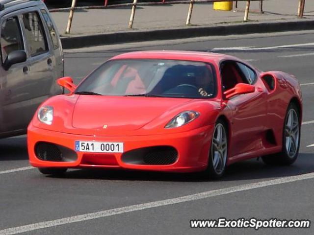 Ferrari F430 spotted in Prague, Czech Republic