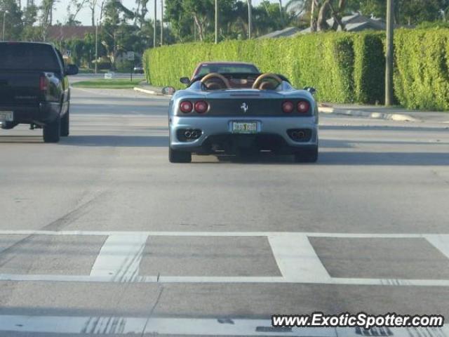 Ferrari 360 Modena spotted in Boca Raton, Florida