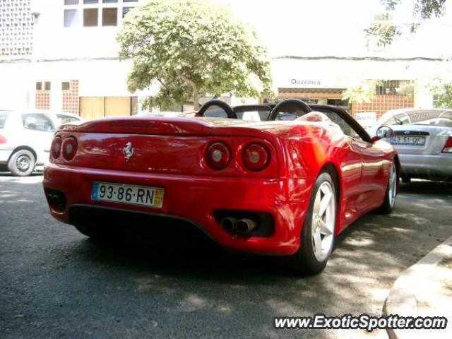 Ferrari 360 Modena spotted in Lisbon, Portugal