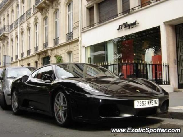 Ferrari F430 spotted in Paris, France