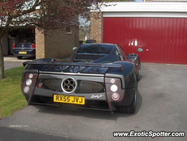 Pagani Zonda spotted in Swanmore, United Kingdom