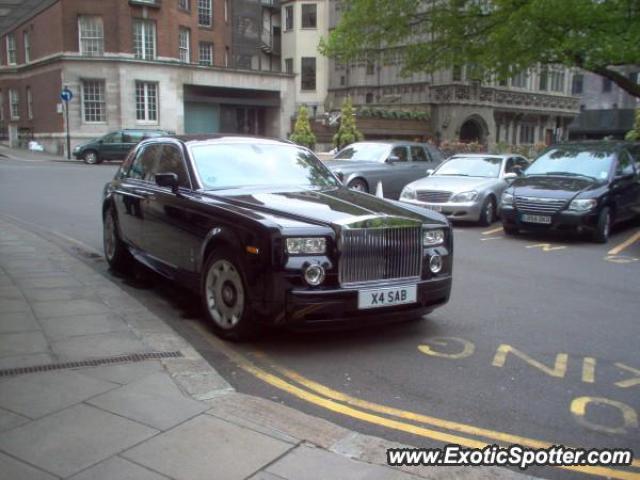 Rolls Royce Phantom spotted in London, United Kingdom