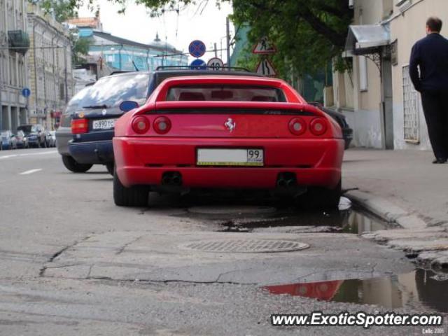 Ferrari F355 spotted in Moscow, Russia