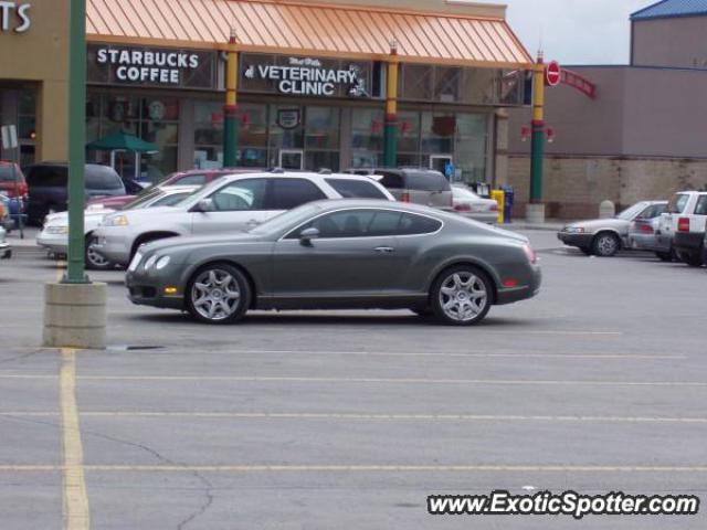 Bentley Continental spotted in Calgary Alberta, Canada