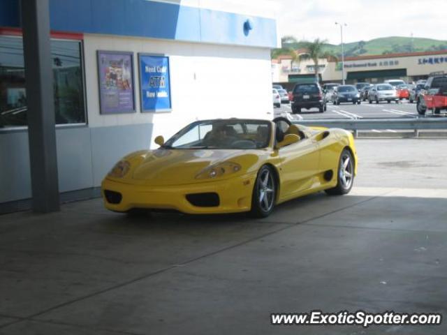 Ferrari 360 Modena spotted in Rowland Heights, California
