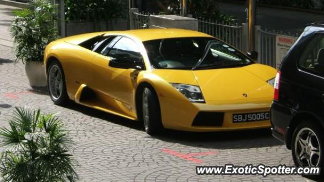 Lamborghini Murcielago spotted in Singapore, Singapore