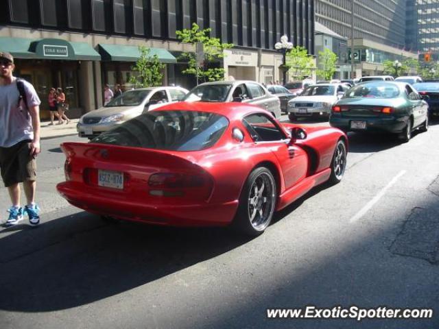 Dodge Viper spotted in Toronto, Canada