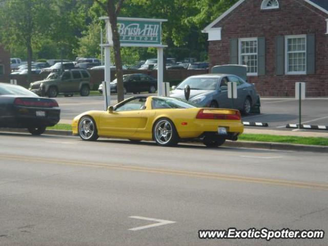 Acura NSX spotted in Hinsdale, Illinois