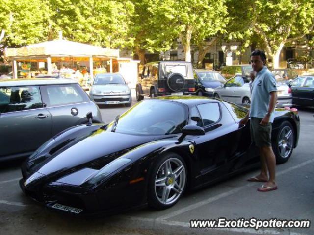Ferrari Enzo spotted in Saint Tropez, France