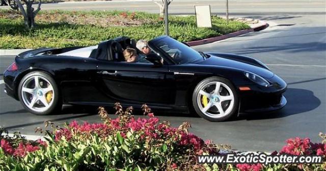 Porsche Carrera GT spotted in Newport Beach, California