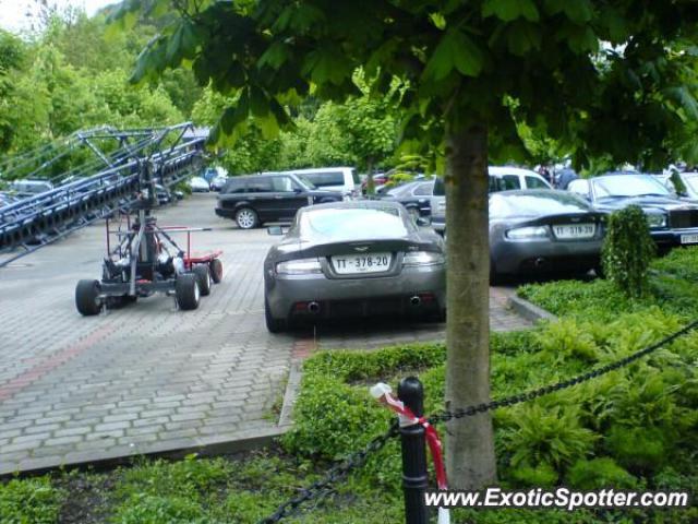 Aston Martin DBS spotted in Carlsbad, Czech Republic