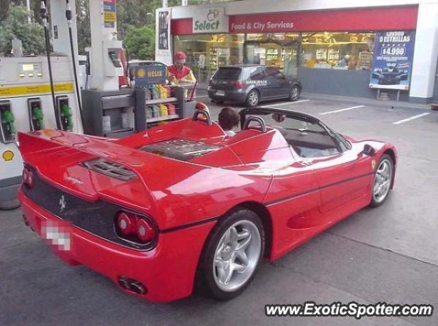 Ferrari F50 spotted in Santiago, Chile