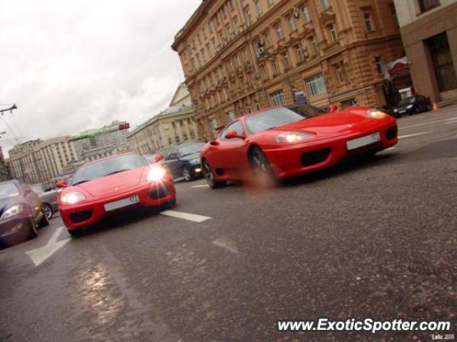 Ferrari 360 Modena spotted in Moscow, Romania